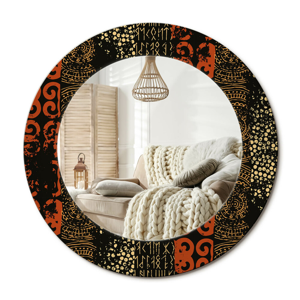 Obdĺžnikové dekoračné zrkadlo Grunge vzor