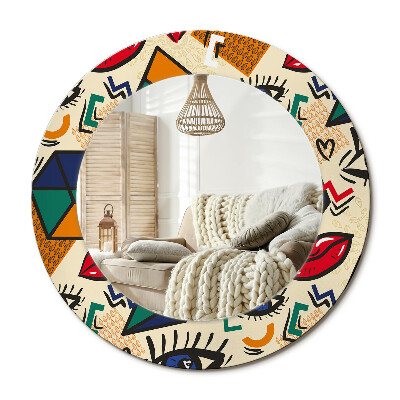 Dekoračné zrkadlo na stenu Pop art štýl