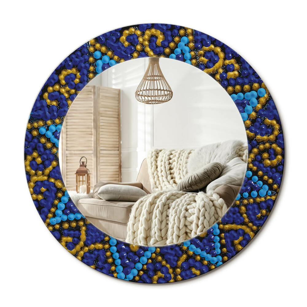 Dekoračné zrkadlo na stenu Karnevalový vzor