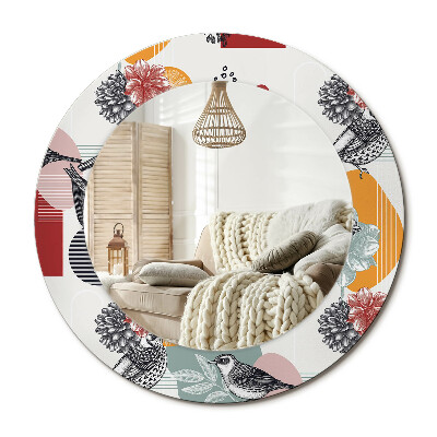 Dekoračné zrkadlo na stenu Vintage záplaty