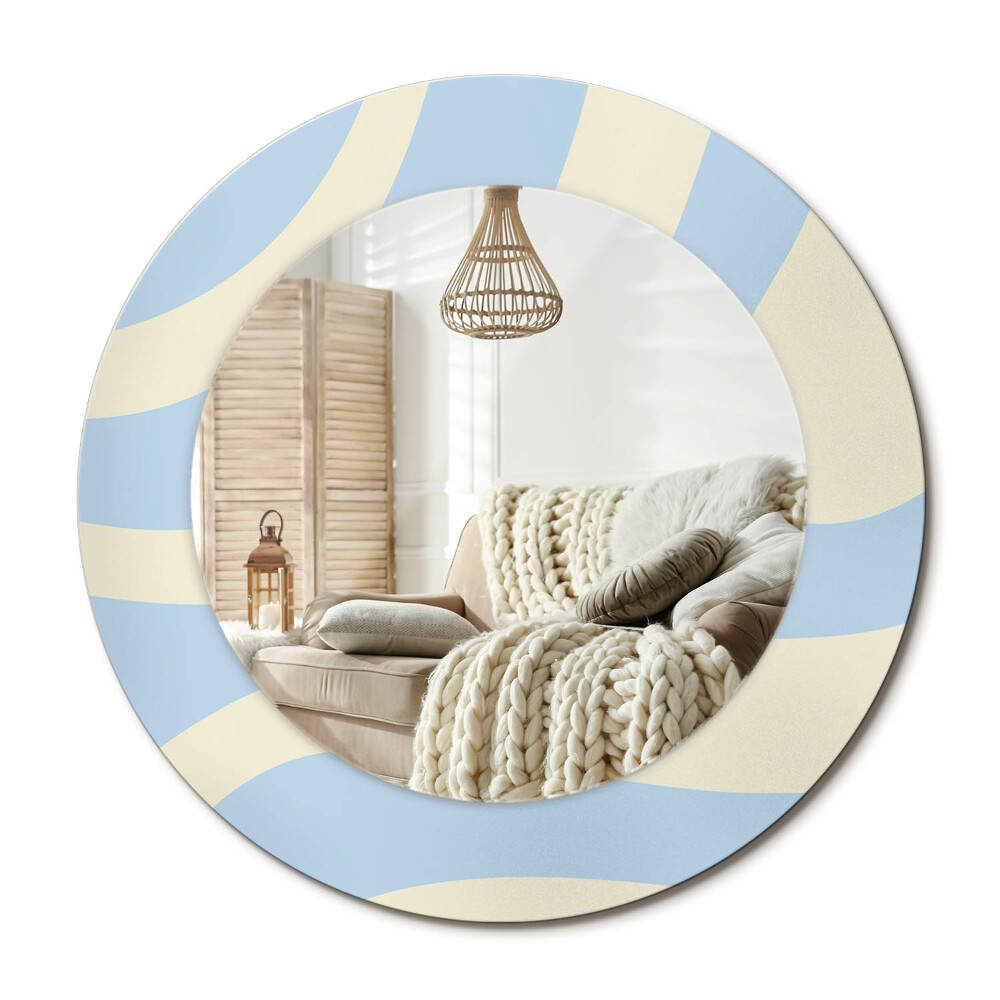 Obdĺžnikové dekoračné zrkadlo Abstraktný tvar