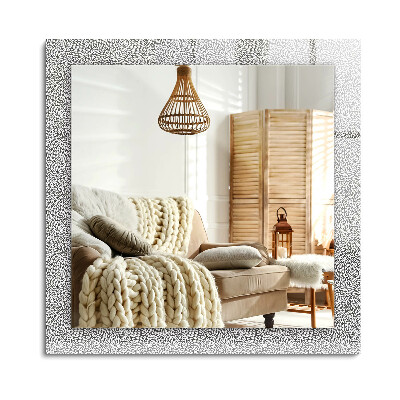 Obdĺžnikové dekoračné zrkadlo na stenu 3d vzor