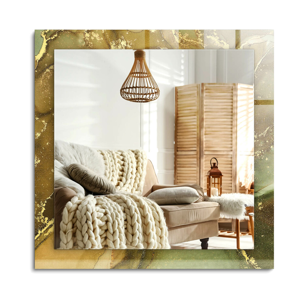 Obdĺžnikové dekoračné zrkadlo Abstraktné umenie