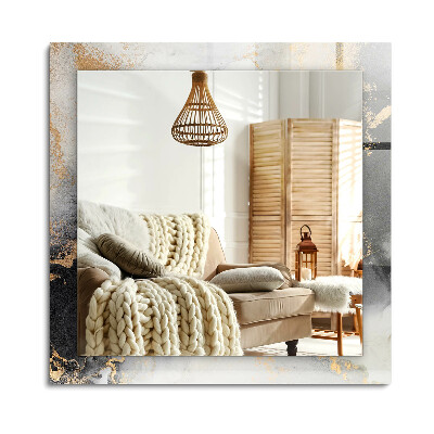 Obdĺžnikové dekoračné zrkadlo Abstraktné moderné umenie