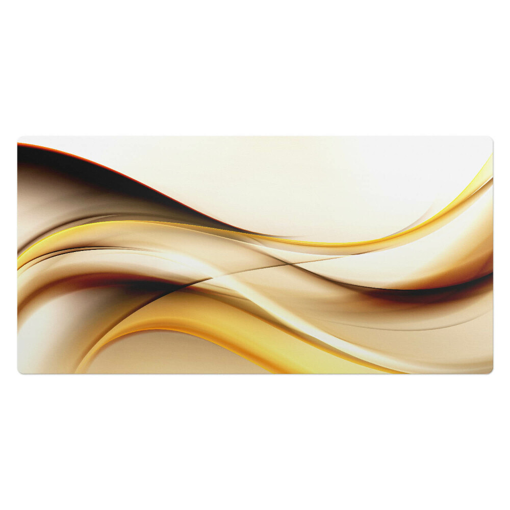 Kancelárska podložka na stôl Vlnité čiary