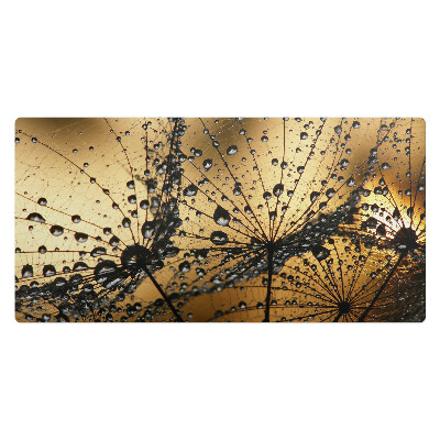 Podložka na stôl Kvapky na pavučine