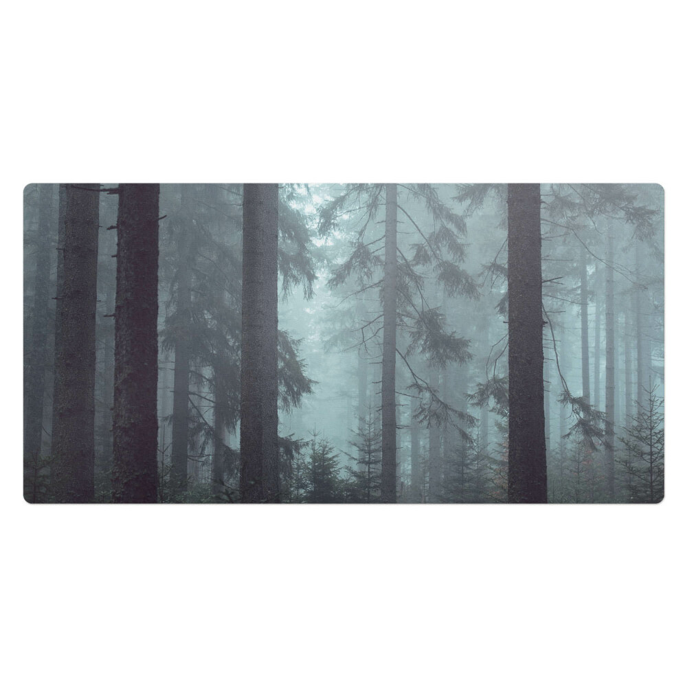 Podložka na stôl Hmlistý ihličnatý les
