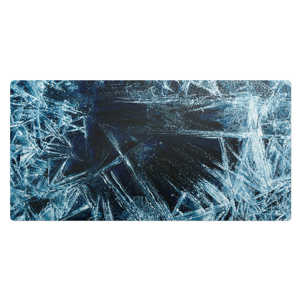 Kancelárska podložka na stôl Abstraktné vzory ľadu