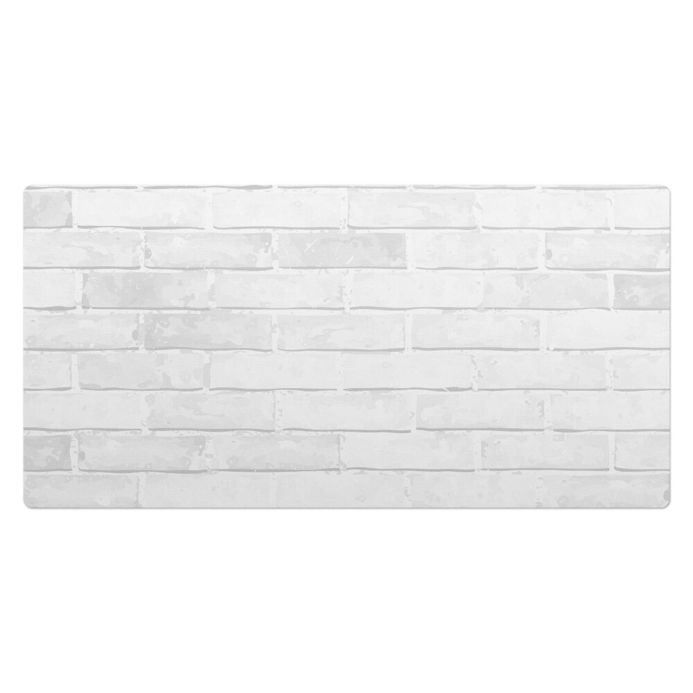 Kancelárska podložka na stôl Retro tehlová stena