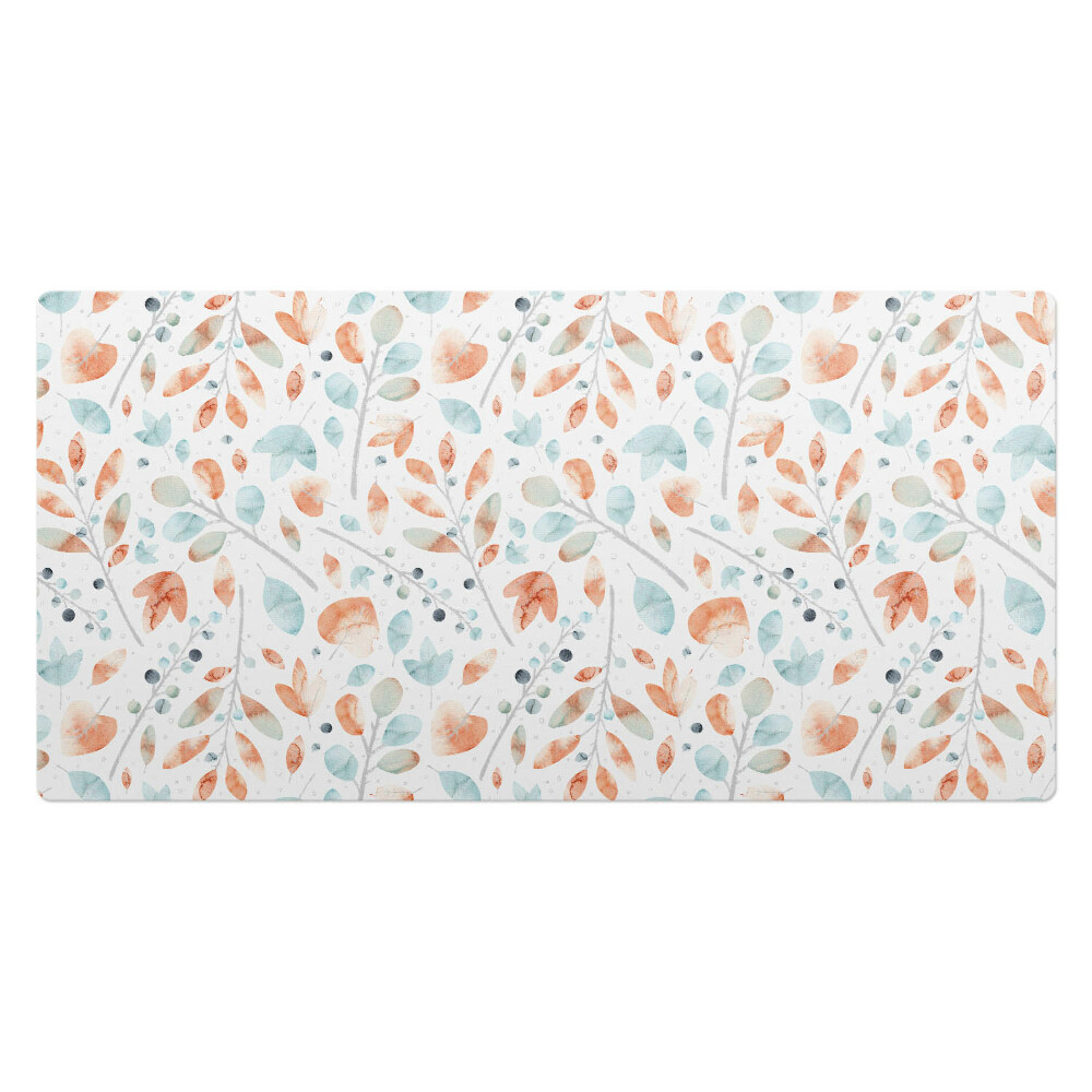 Veľká podložka na stôl Akvarelové listy