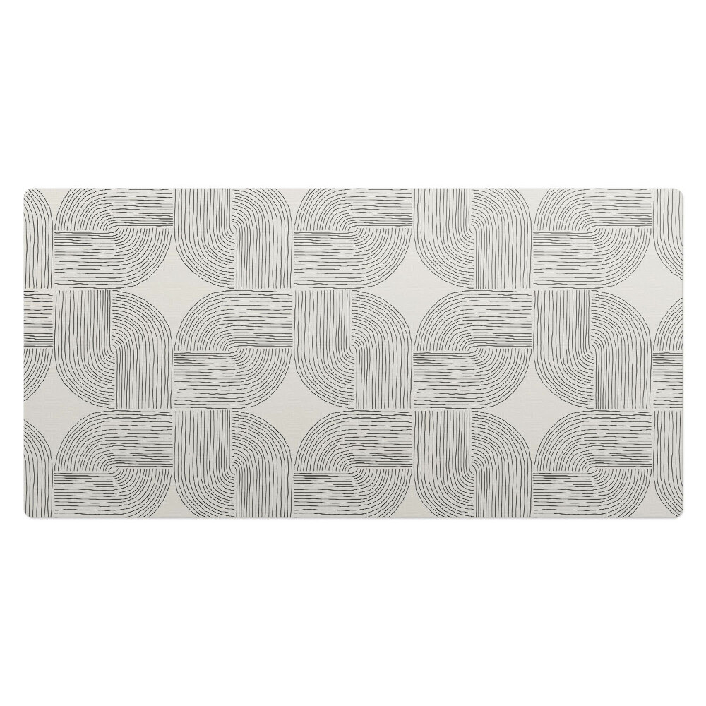 Veľká podložka na stôl Geometrický čiarový vzor