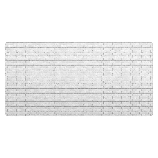 Kancelárska podložka na stôl Retro tehlová stena