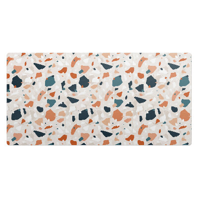 Veľká podložka na stôl Terazzo abstraktné