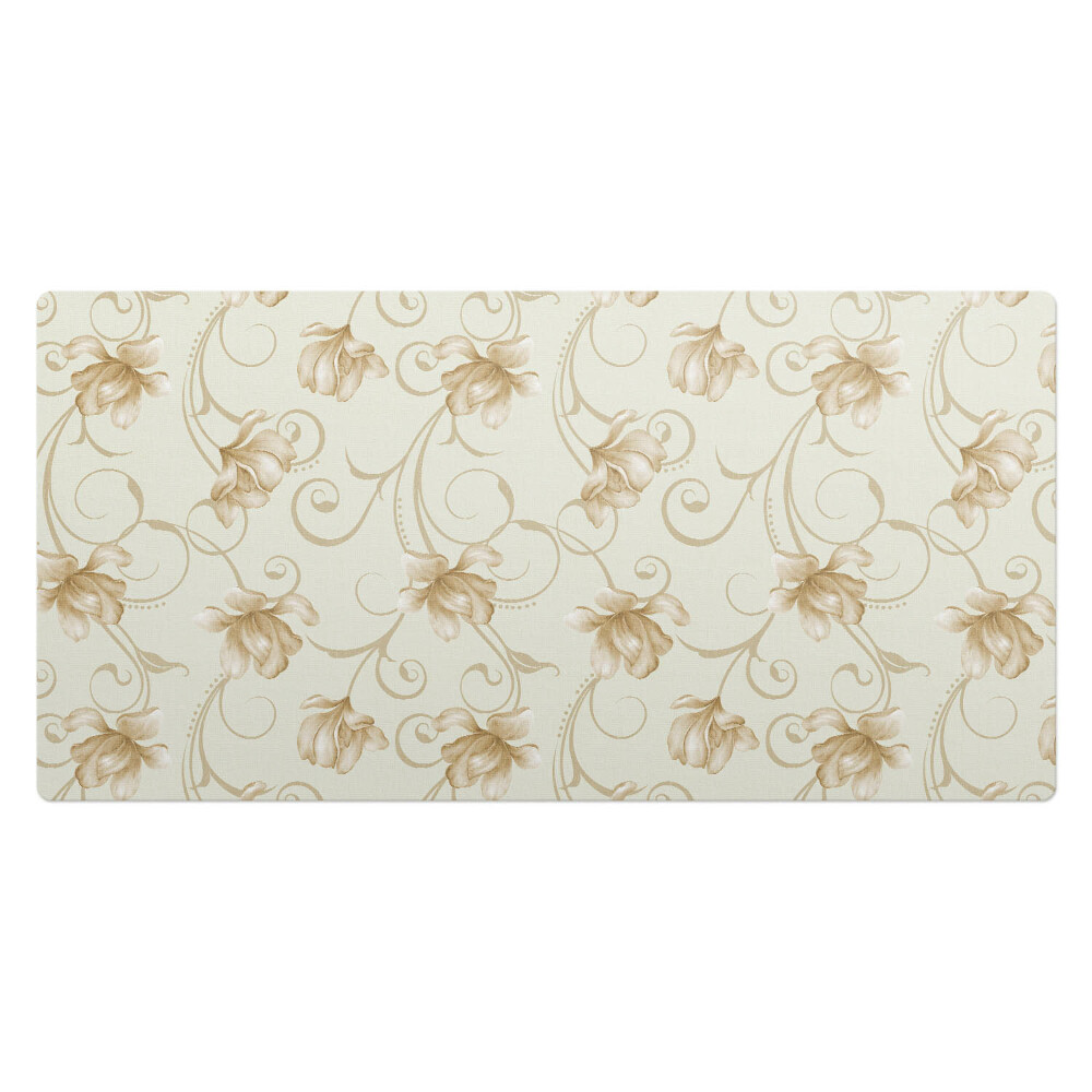 Kancelárska podložka na stôl Kvetinový ornament