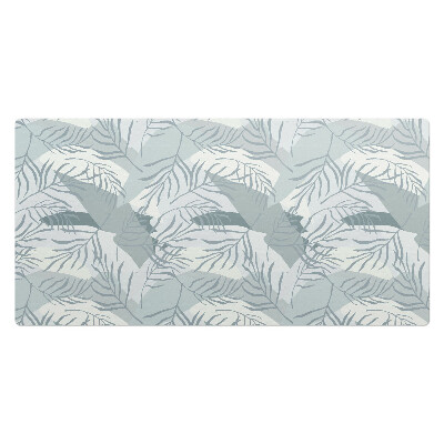 Veľká podložka na stôl Listy v pastelových farbách