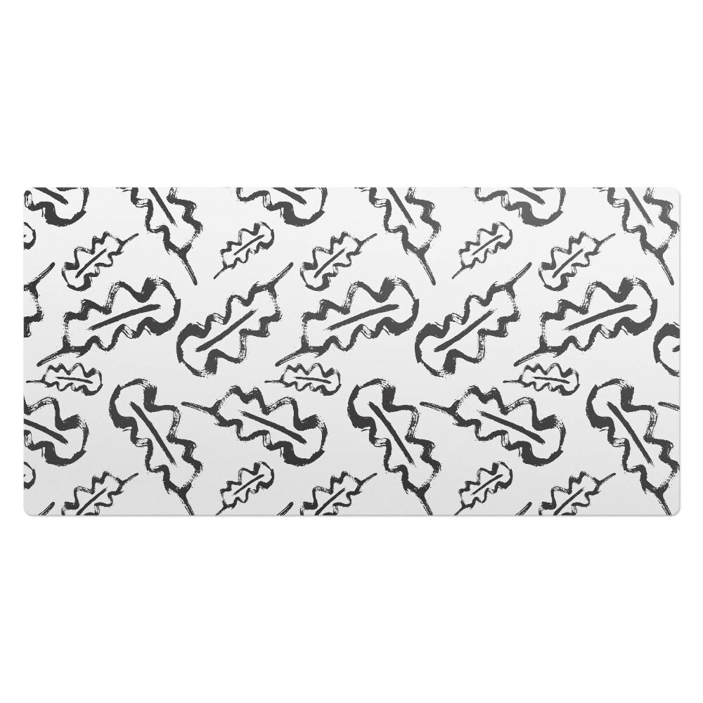 Kancelárska podložka na stôl Listy v abstrakcii