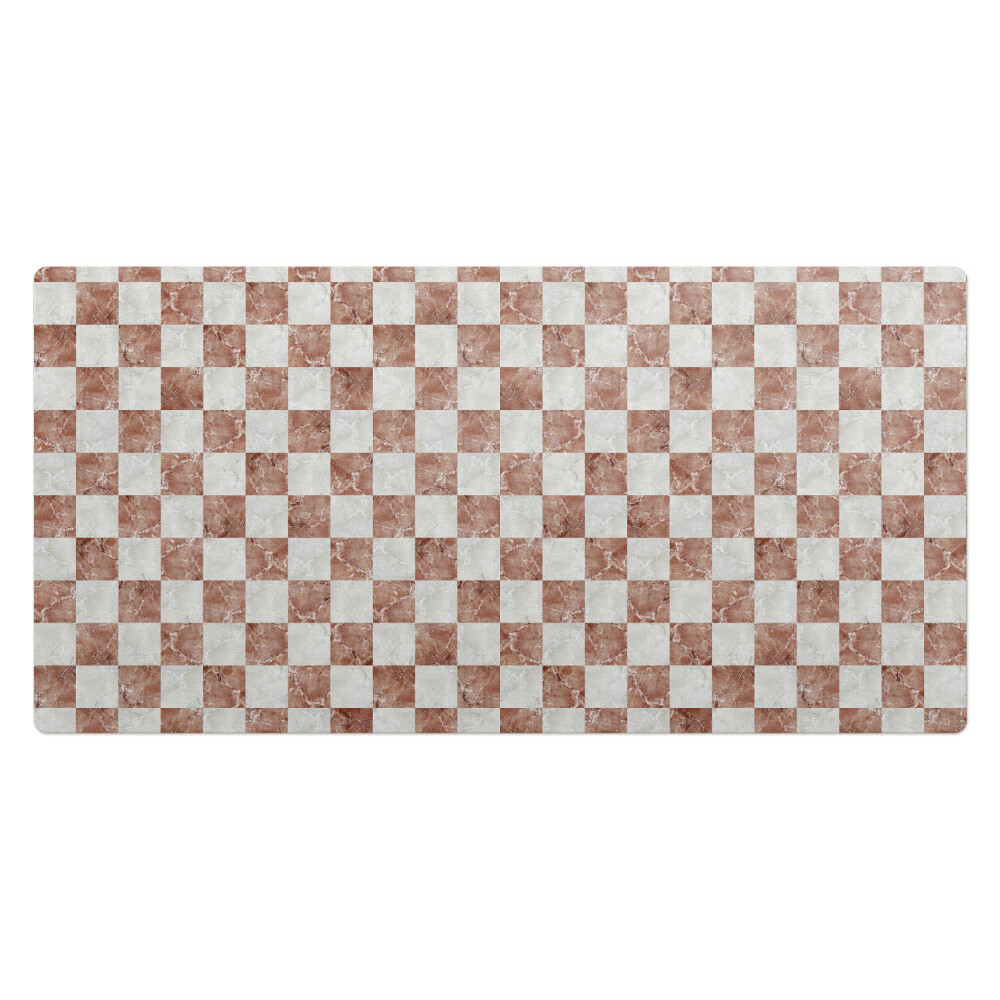 Kancelárska podložka na stôl Mramorová šachovnica