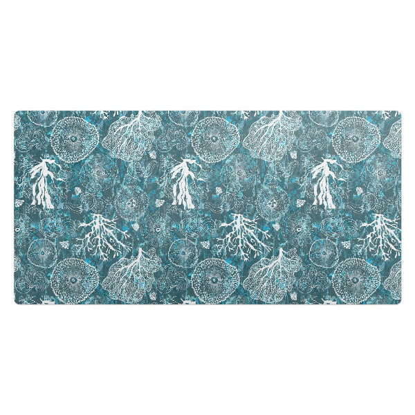 Veľká podložka na stôl Organické morské vzory