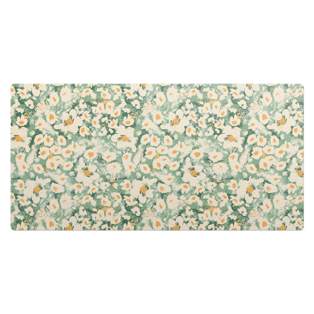 Kancelárska podložka na stôl Retro kvetinový vzor