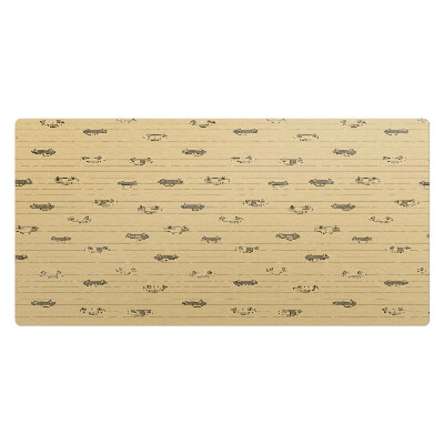 Veľká podložka na stôl Retro vzor lietadiel