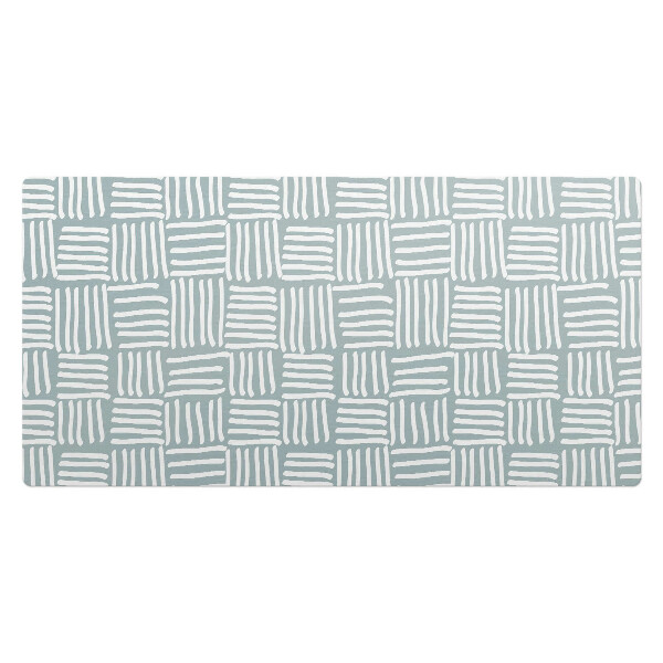 Kancelárska podložka na stôl Geometrický čiarový vzor