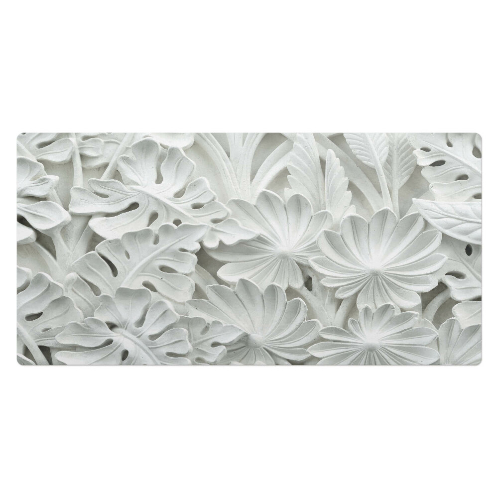Kancelárska podložka na stôl Kvetinový reliéf
