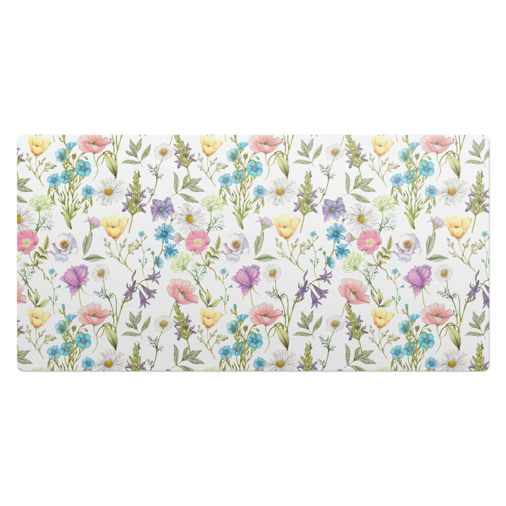 Kancelárska podložka na stôl Vintage kvetinový vzor