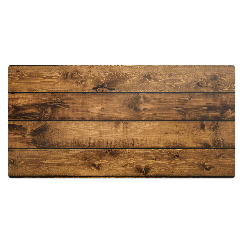 Kancelárska podložka na stôl Rustikálne drevené dosky