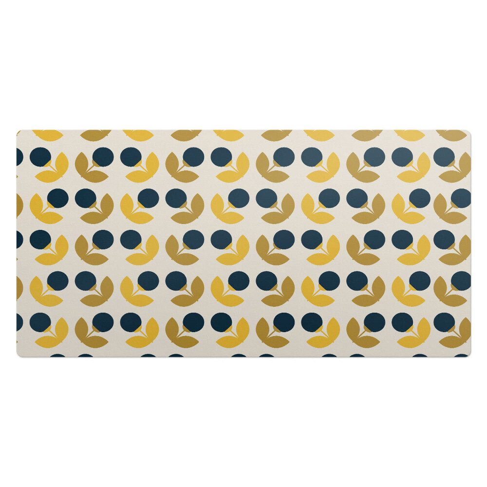 Veľká podložka na stôl Geometrický kvetinový vzor