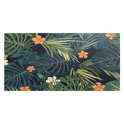 Podložka na stôl Listy tropických kvetov