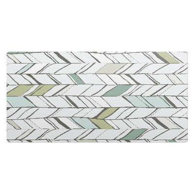 Veľká podložka na stôl Listy rybej kosti