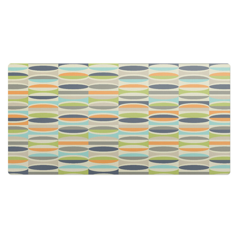 Podložka na stôl Oválny retro vzor