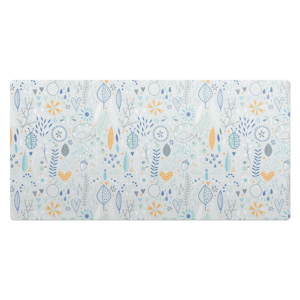 Kancelárska podložka na stôl Jemný vzor prírody