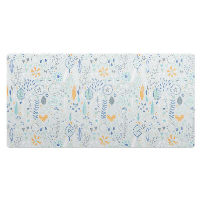 Kancelárska podložka na stôl Jemný vzor prírody