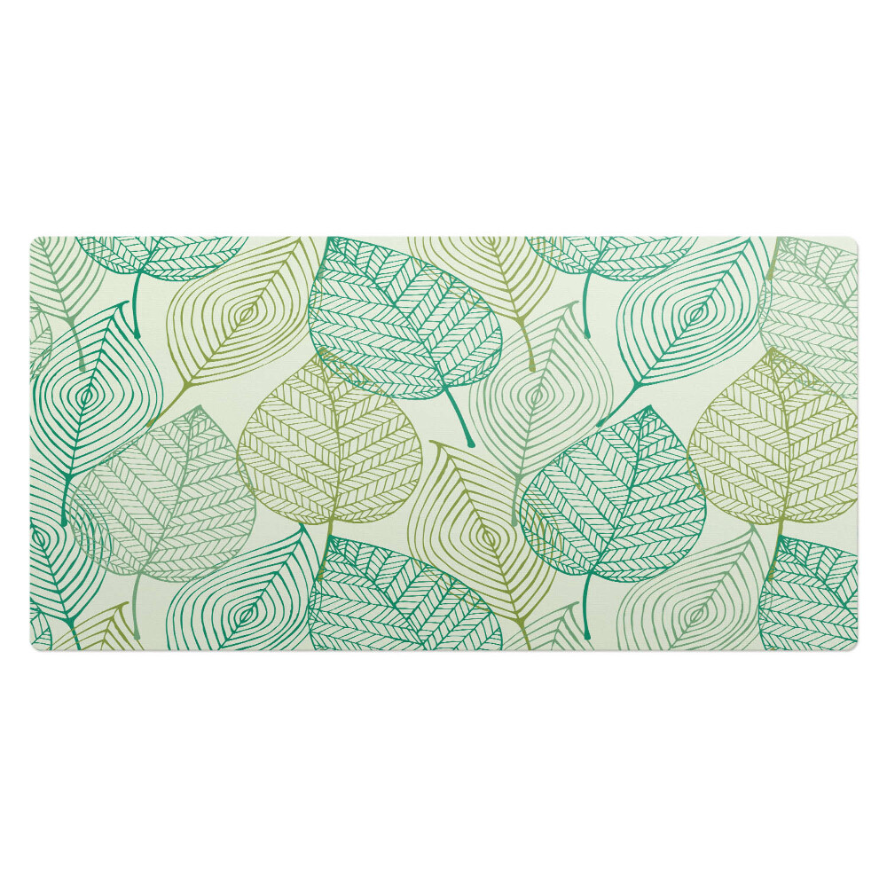 Veľká podložka na stôl Vzorované listy