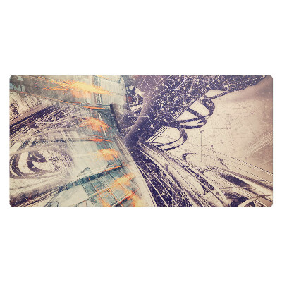 Kancelárska podložka na stôl Abstraktná sieť čiar