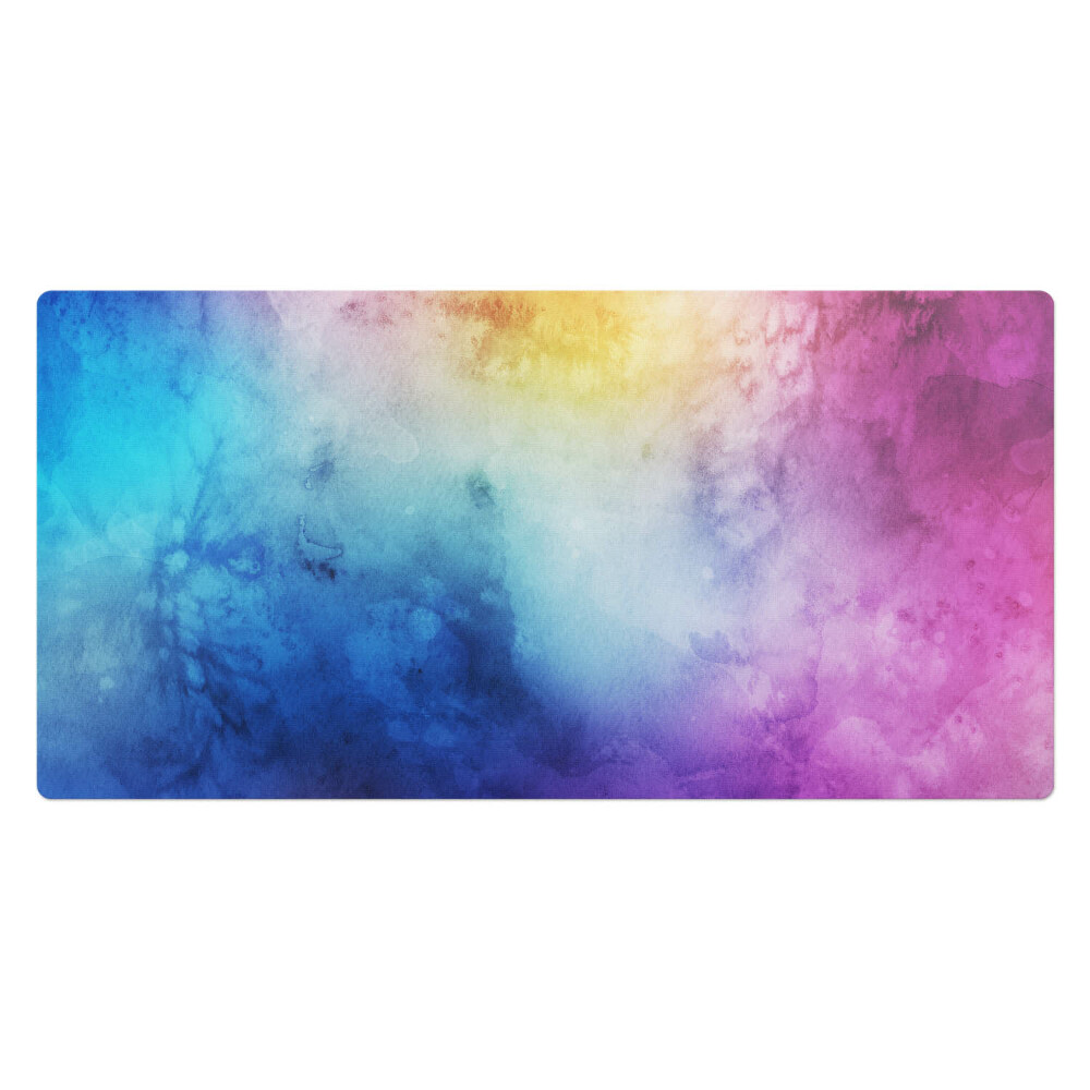 Veľká podložka na stôl Akvarelové ombre