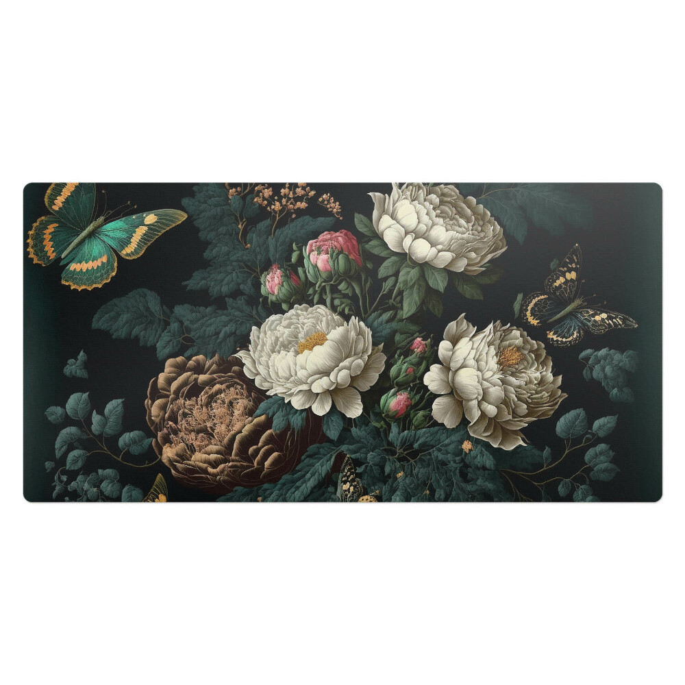 Podložka na stôl Kvety a motýle