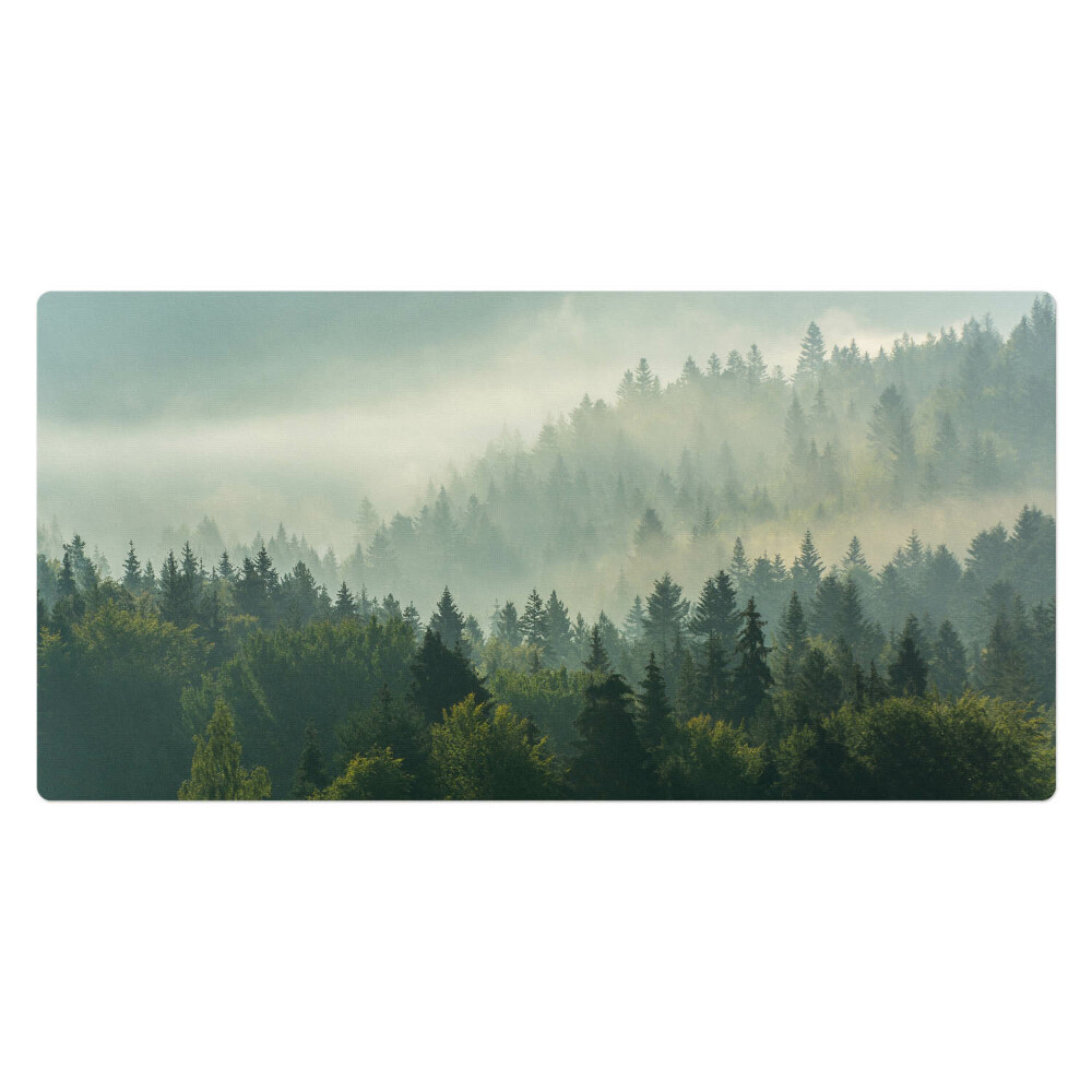 Podložka na stôl Hmlistý les za úsvitu