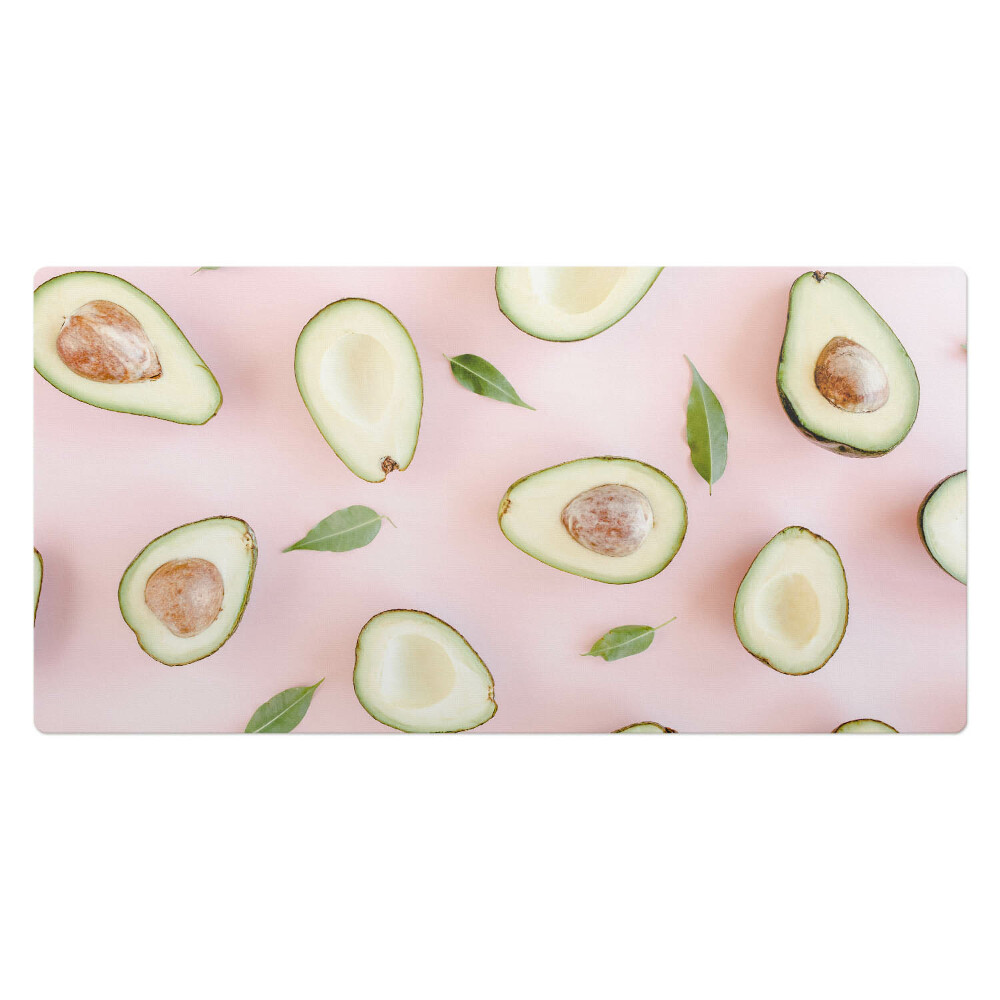 Kancelárska podložka na stôl Avokádo a listy