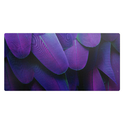 Veľká podložka na stôl Perie v odtieňoch