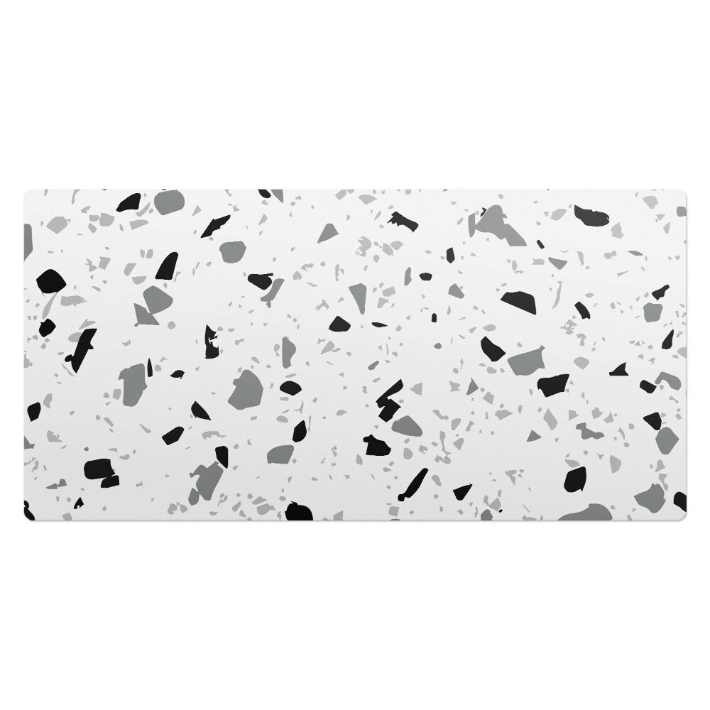 Veľká podložka na stôl Terazzo abstraktné