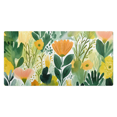 Podložka na stôl Akvarelová kvetinová lúka