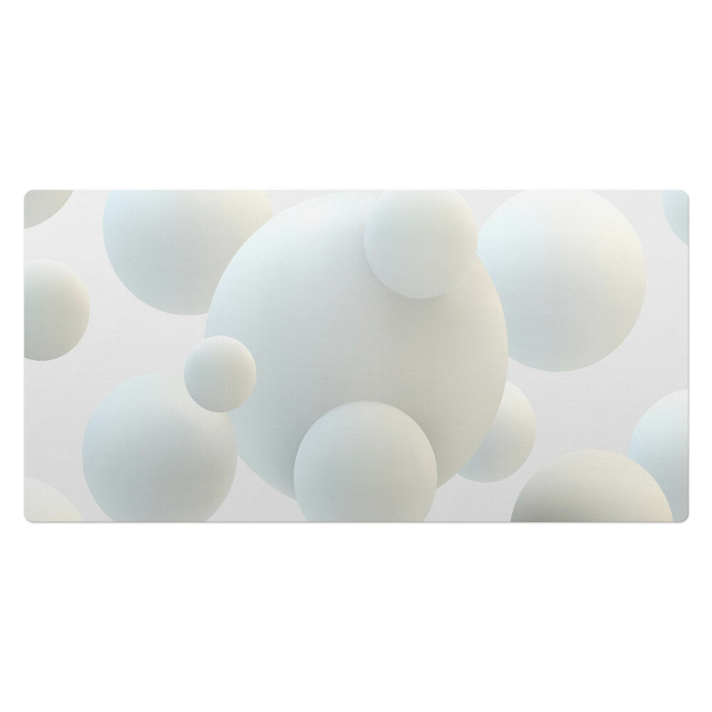 Veľká podložka na stôl Pastelové 3D gule