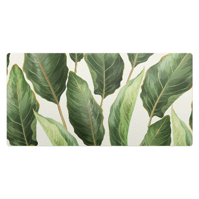 Kancelárska podložka na stôl Tropické listy