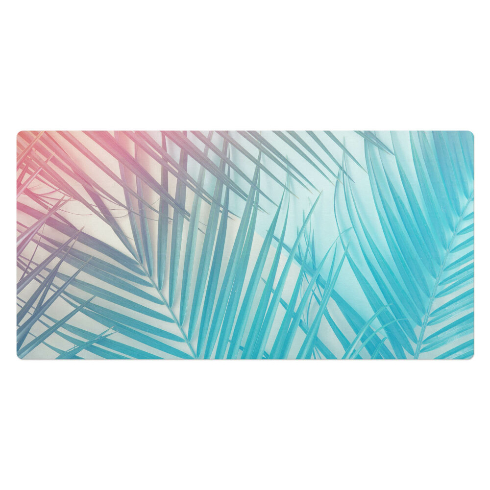 Veľká podložka na stôl Pastelové palmové listy