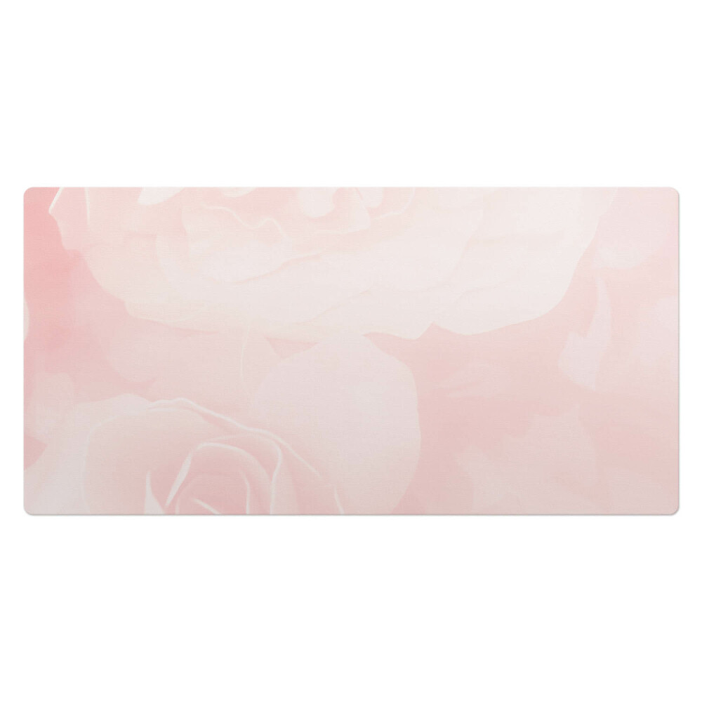 Kancelárska podložka na stôl Jemné ruže