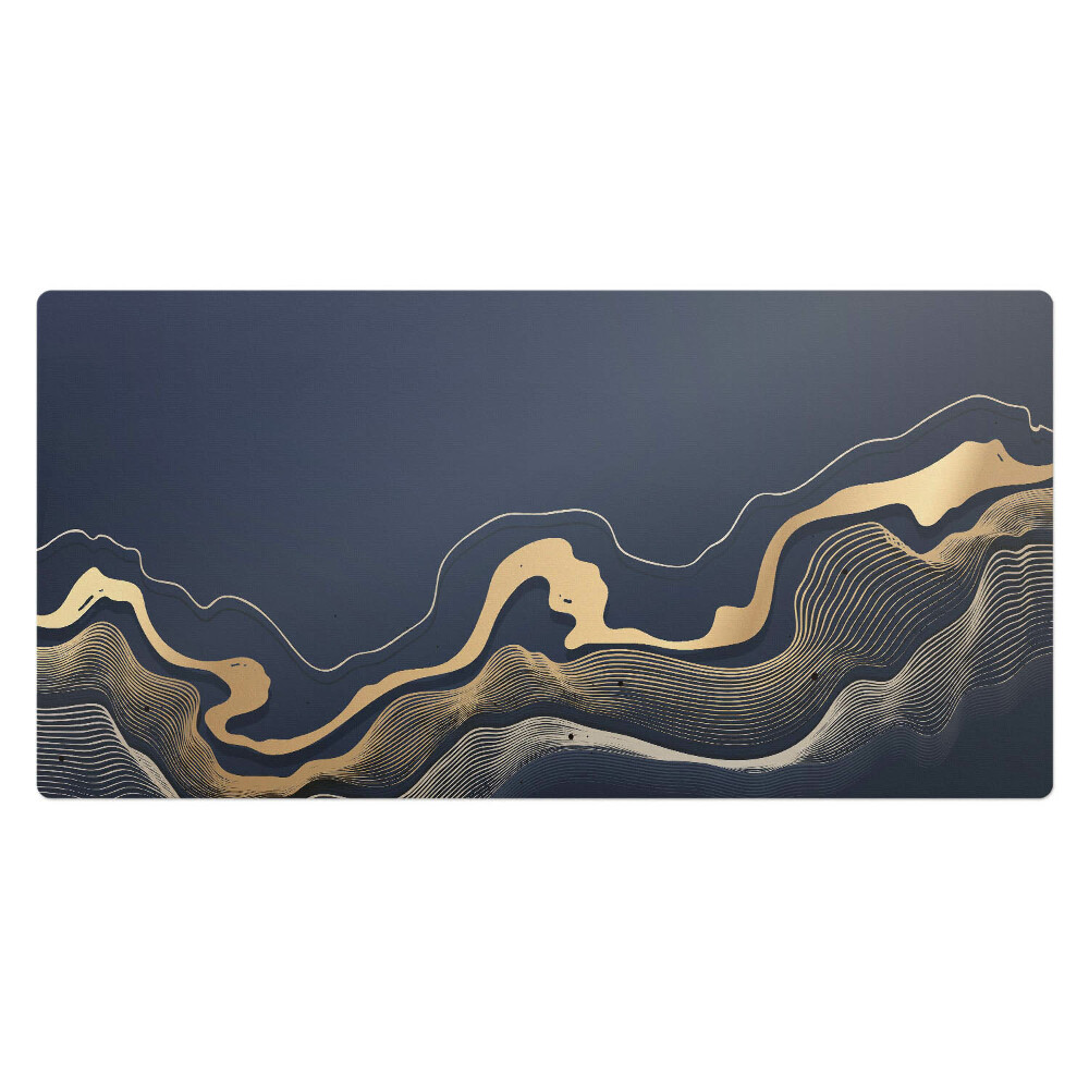 Kancelárska podložka na stôl Vlny abstrakcie