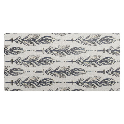 Veľká podložka na stôl Perie v horizontálnom usporiadaní