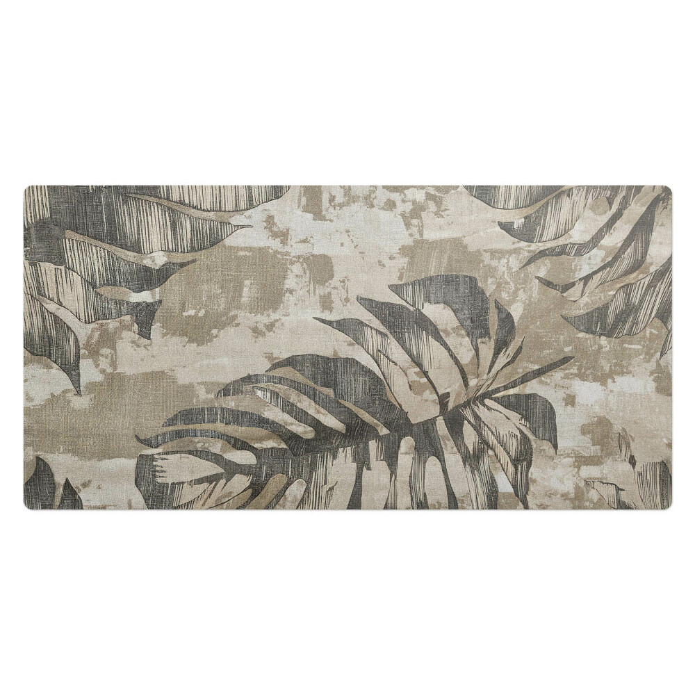 Veľká podložka na stôl Listy na abstraktnom pozadí